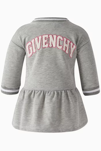 Sweatshirt Dress in Cotton Jersey