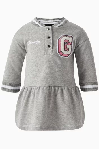 Sweatshirt Dress in Cotton Jersey