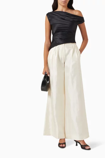 Phare Top in Stretch-silk