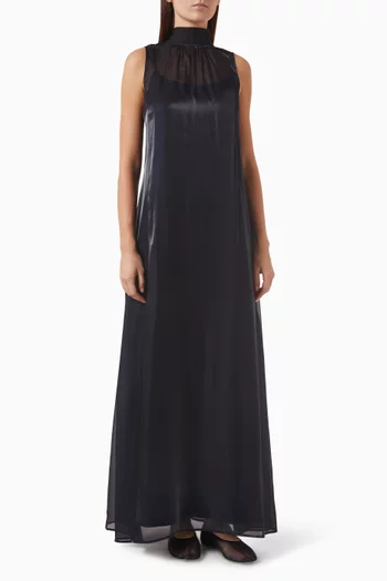 Albee Tie-up Maxi Dress