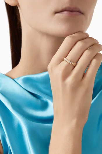 Small Barq Marquise Diamond Ring in 18kt Gold