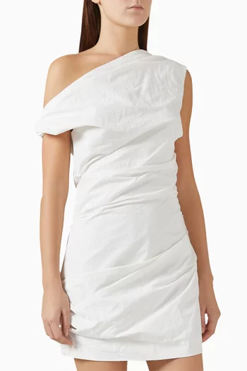 Remmy Mini Dress in Crunchy-cotton