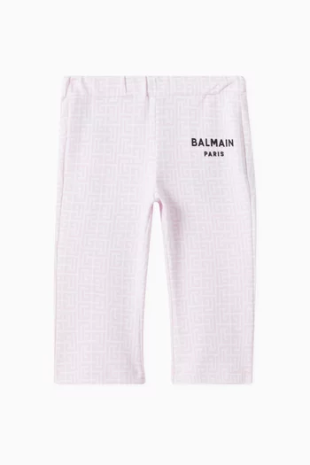 Logo Sweatpants in Cotton