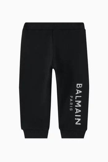 Logo Sweatpants in Cotton