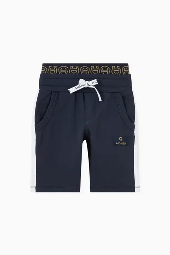 Logo Bermuda Shorts in Cotton