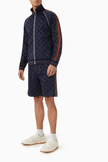 Zip Jacket in GG Jersey