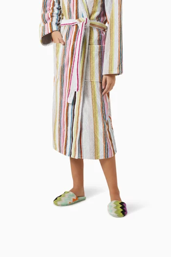 Bath Slippers in Cotton-terry