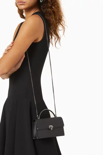 Mini Rockstud Handbag in Calfskin