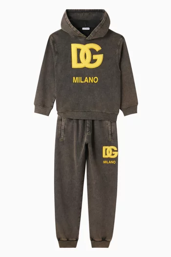 DG Logo Hoodie in Jersey