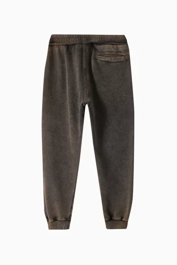 Logo-embroidered Sweatpants in Cotton
