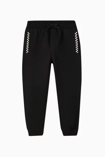 Racer Logo-print Sweatpants in Cotton