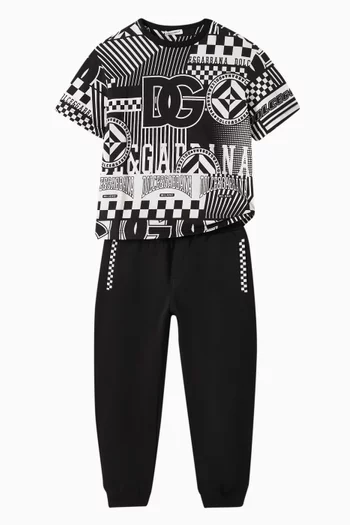 Logo-print T-shirt in Cotton