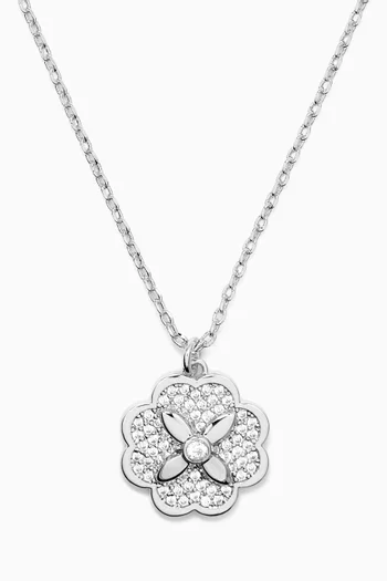 قلادة هيريتدج بلوم بدلاية ميني معدن مطلي