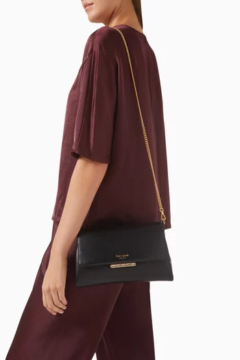 Grace Embellished Lock Clutch