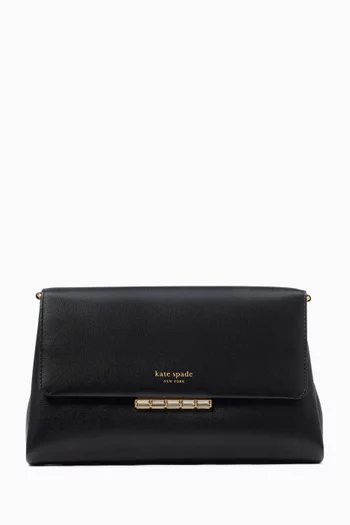 Grace Embellished Lock Clutch