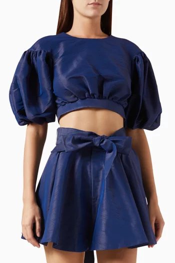 Leyenda Puff-sleeve Top