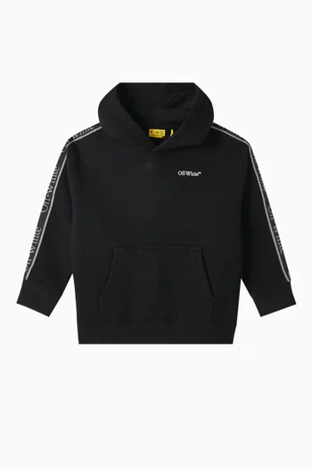 Bookish Logo Band Hoodie in Cotton
