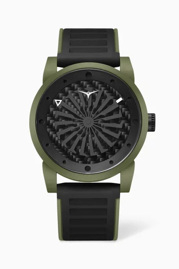 airBLADE Xeno Automatic Polycarbonate Watch, 44mm