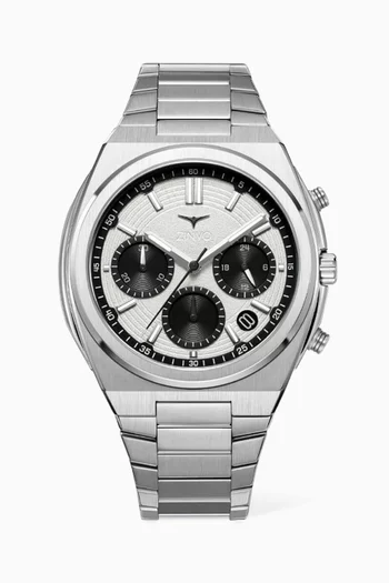 Rival Panda Chronograph Watch, 42mm