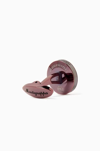 Il Signore Cufflinks in Stainless Steel