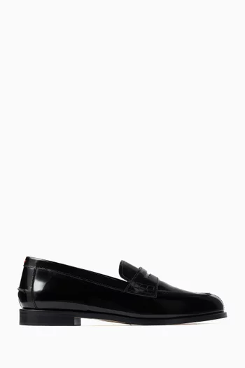 Oscar Loafers in Polished Leather