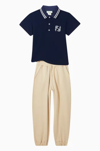 Logo Sweatpants in Cotton
