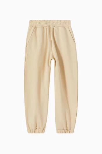 Logo Sweatpants in Cotton