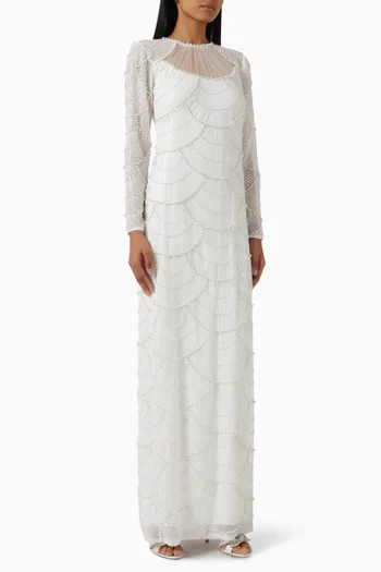 Sequin-embellished Gown