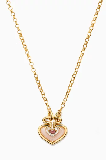 Sailor Venus Necklace in Mother of Pearl & 18kt Yellow Gold