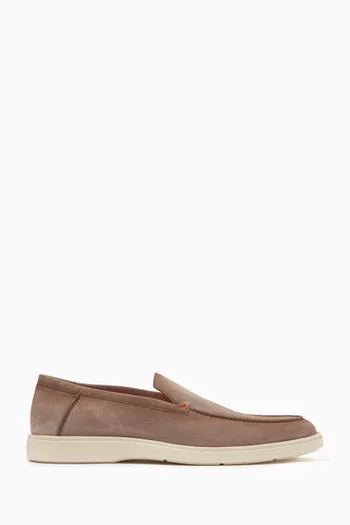 Loafers in Suede