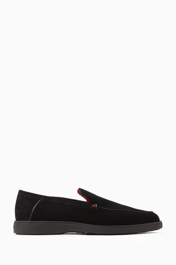 Loafers in Suede