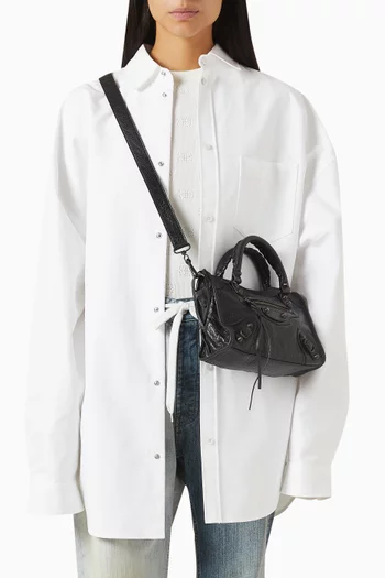 حقية لو سيتي ميني جلد ماعز أرينا