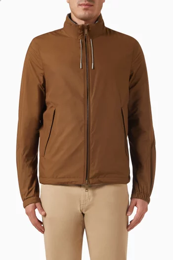 Reversible Jacket in Technical Fabric