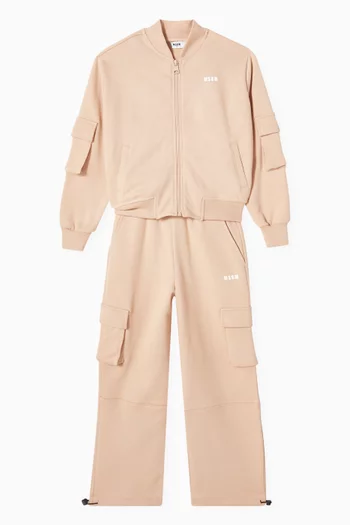 Bomber Jacket in Fleece