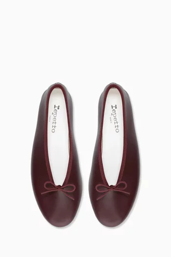 Lilouh Ballerina Flats in Leather