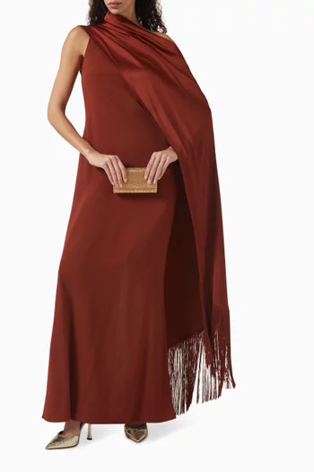 Berenson Maxi Dress in Satin