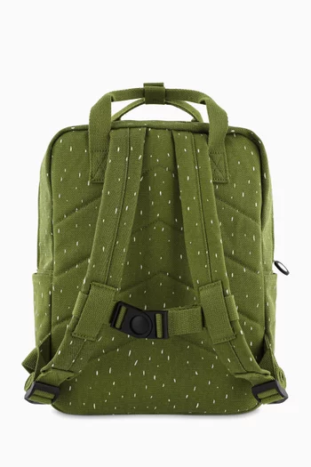Animal Print Large Backpack