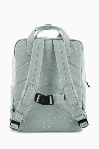 Animal Print Large Backpack