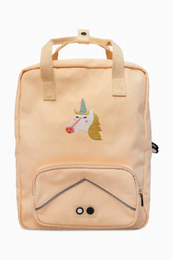 Animal Print Large Backpack