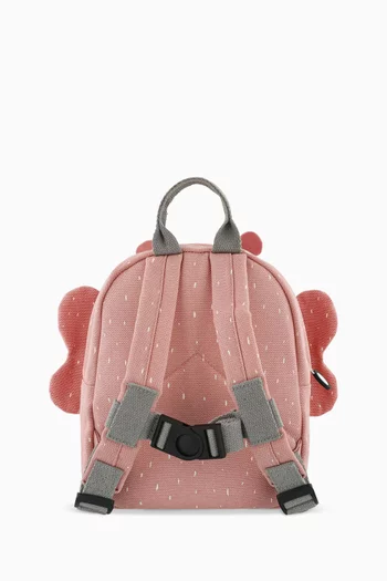 Small Mrs. Butterfly Backpack in Recycled Cotton