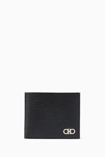 Gancini Wallet in Leather
