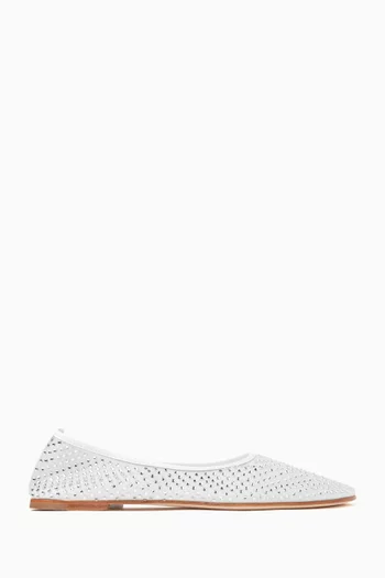 Balla Ballerina Pumps in Crystal Mesh