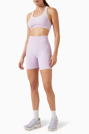 شورت بايكر ريستور بدون حياكة نايلون مطاطي