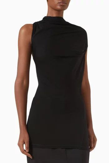 Wind Draped Top in Lyocell Jersey