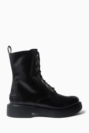 New City Love Ranger Boots in Smooth Leather
