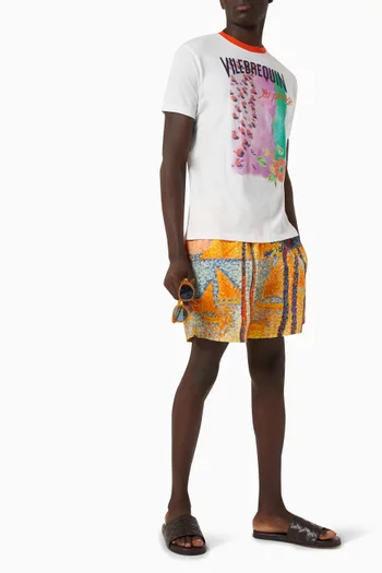 Logo-print T-shirt in Cotton