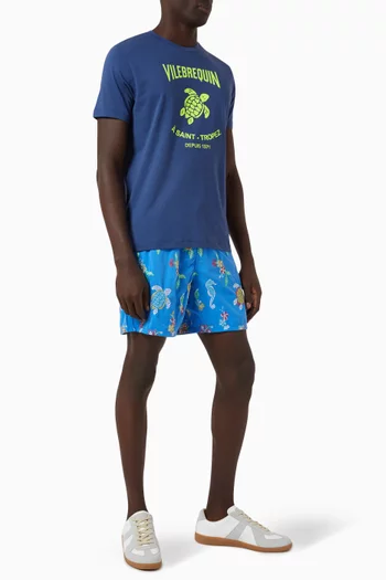 Logo-print T-shirt in Cotton