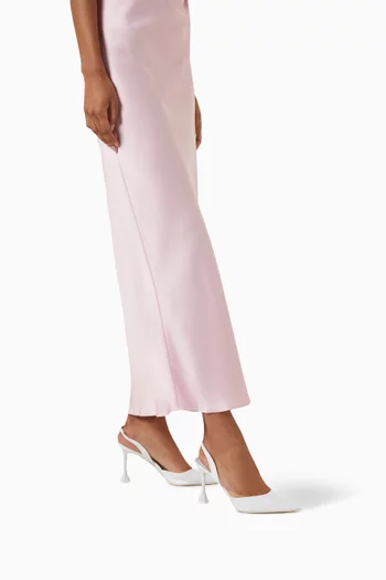 Eva Slingback Pumps in PVC