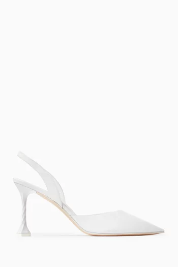 Eva Slingback Pumps in PVC