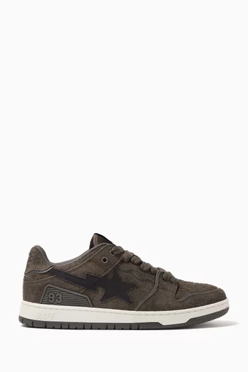 BAPE SK8 STA #3 Sneakers in Suede